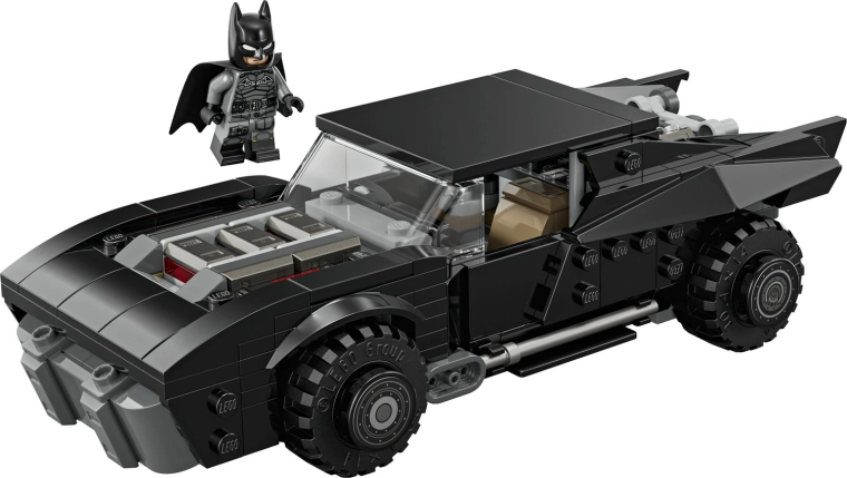Kultiger Batmobil aus dem Film The Batman