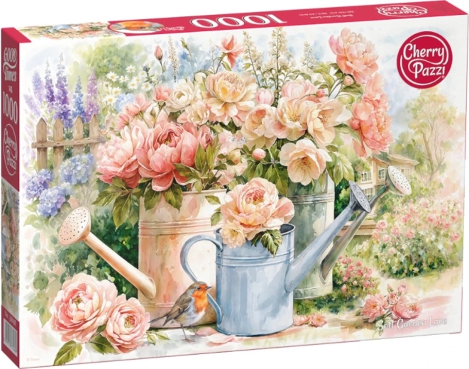 CHERRY PAZZI Puzzle Zarte Gartenliebe 1000 Teile
