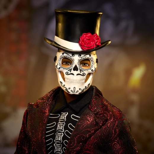 Auffälliges Calavera-Motiv