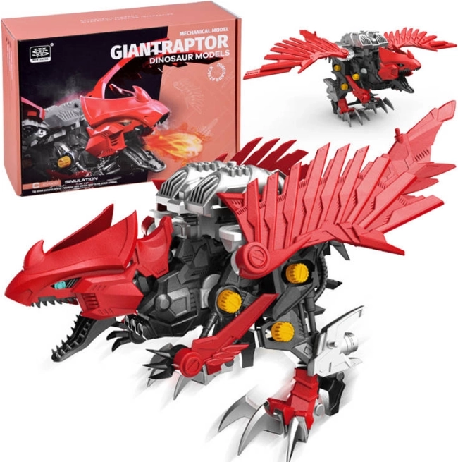 Bionischer Raptor – bewegliches Modell zum Zusammenbauen
