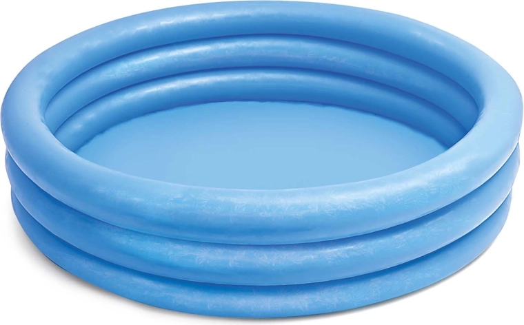 Aufblasbares blaues Planschbecken 114 × 25 cm Intex
