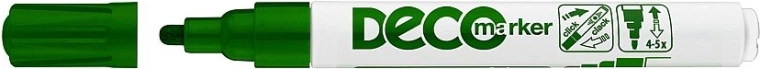 Dekorativer Lackmarker ICO Deco, grün