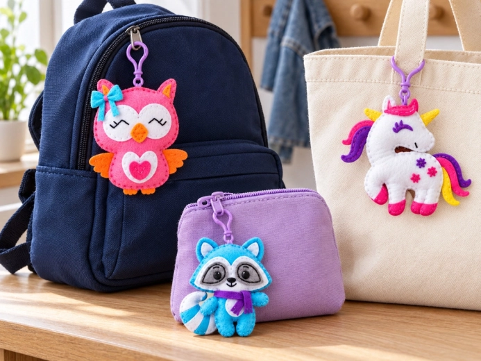 Anhänger für Rucksack, Tasche und Schlüssel