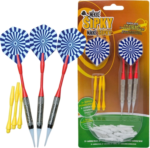 Dart-Set mit 30 Ersatzspitzen