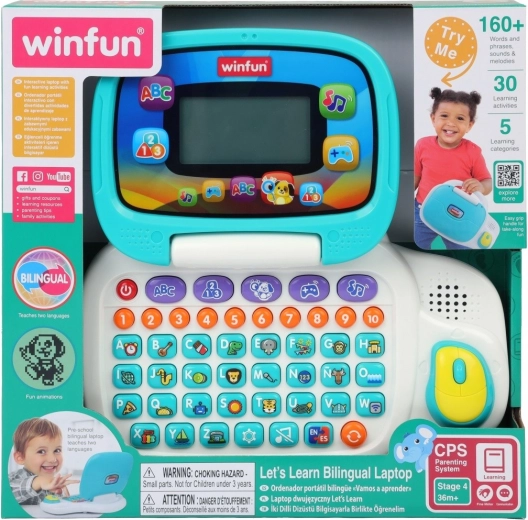 Zweisprachiger Kinder-Laptop SMILY PLAY