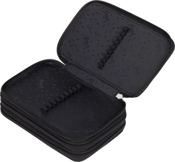 Gummibänder auch für dicke Buntstifte und Marker