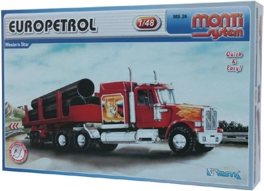 Bausatz Monti System Europetrol Western Star 1:48