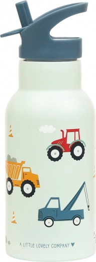 A Little Lovely Company Edelstahl-Trinkflasche 500 ml – Fahrzeuge