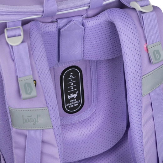 Ergonomisches Rückensystem, das mit dem Kind mitwächst