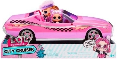 L.O.L. Surprise City Cruiser – rosa Cabrio mit Puppe Beeps