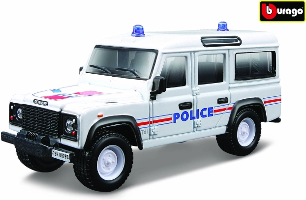 Bburago Land Rover Defender 110 Emergency Force 1:50 Metallmodell