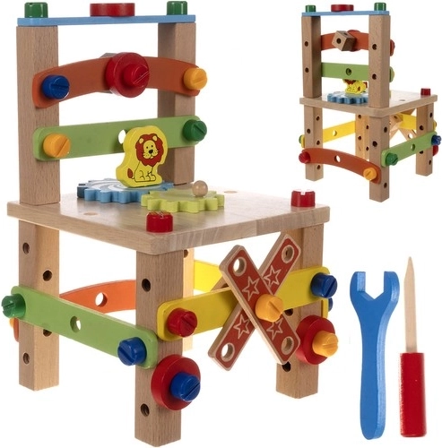 Kinder-Holzkonstruktionsstuhl Kruzzel