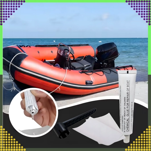 Schnelle Reparaturen von Durchstichen und Rissen