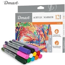 Acrylmarker-Set 12 Stück