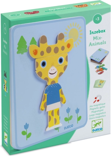 Djeco Magnetspiel Inzebox Tiermix