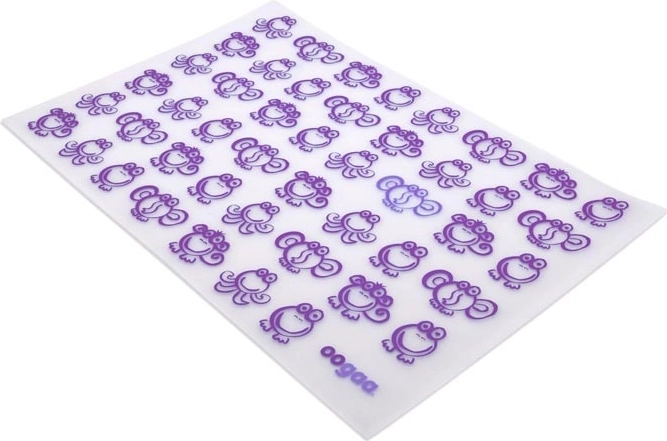 Violettes Silikon-Kinder-Tischset Oogaa