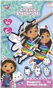 Magnetische Kratzbilder Gabis zauberhaftes Häuschen – Set mit 10 Stück