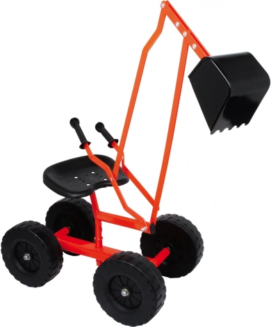 Kinder-Metallbagger mit großen Rädern für Sand von small foot