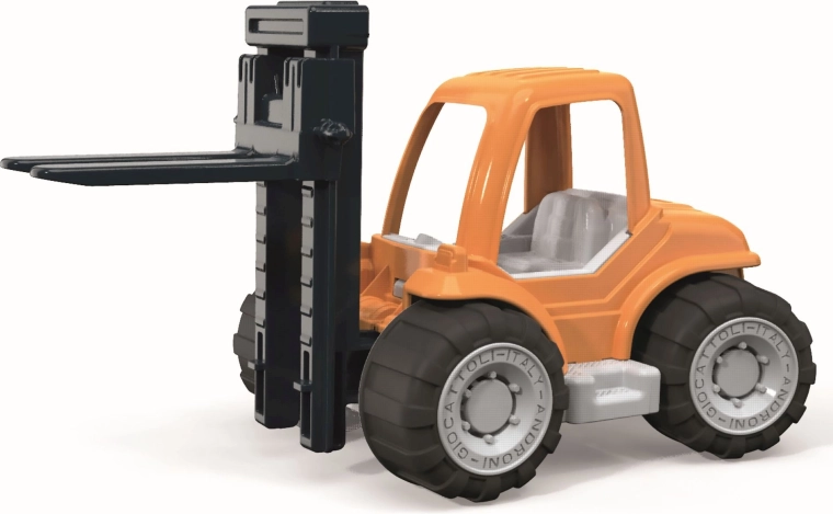 Stabile Fahrt dank großer gummierter Räder