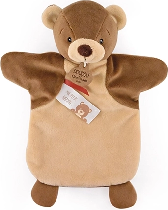 Plüsch-Handpuppe Bär 25 cm