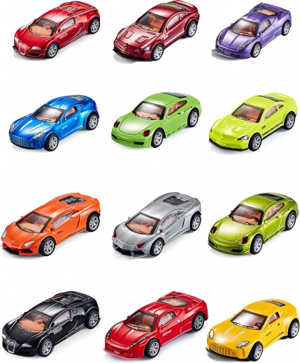 Metallauto mit Rückzug 8,5 cm