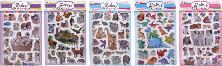 Tieraufkleber – Mix-Varianten