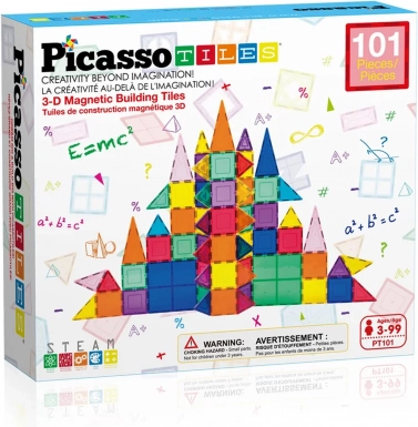 Magnetisches Konstruktionsset PICASSO – 101 Teile