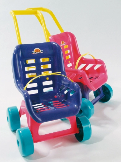 Puppenwagen rosa 48 cm
