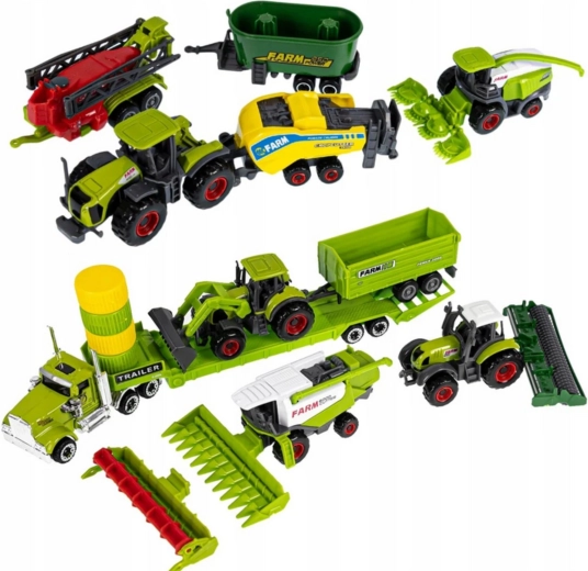 Vielfältige landwirtschaftliche Fahrzeuge