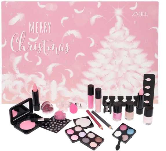 Adventskalender Traditional Pink and Fluffy – Kosmetikset mit 24 Überraschungen