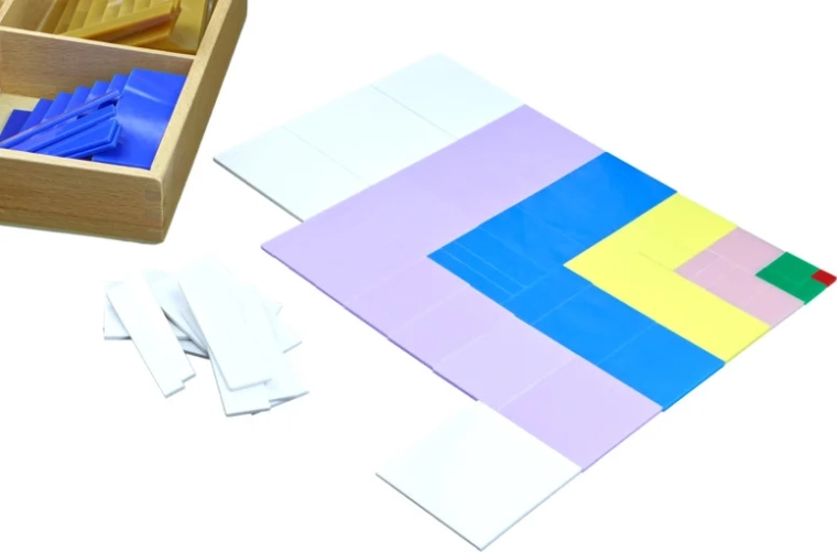 Zusammenlegen nach Größe und Farbe