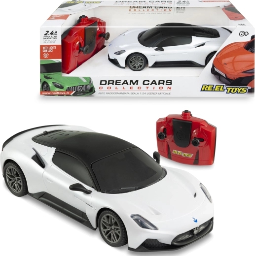 Maserati MC20 RC-Auto mit Fernsteuerung 1:24 weiß 17 cm