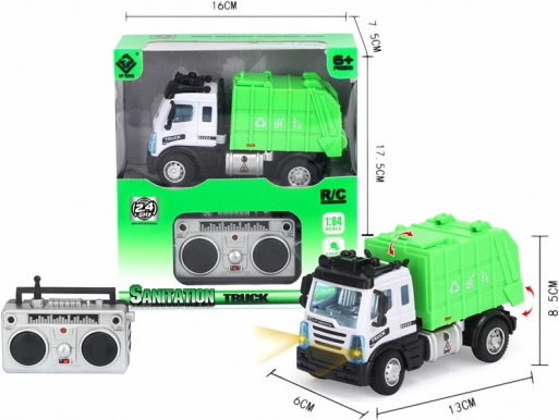 R/C Mini Müllwagen mit LED Lichtern
