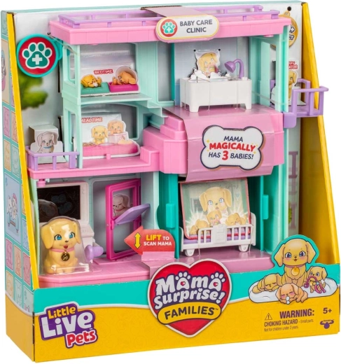 Little Live Pets Mama Surprise Families Baby Care Clinic – 1 Stück
