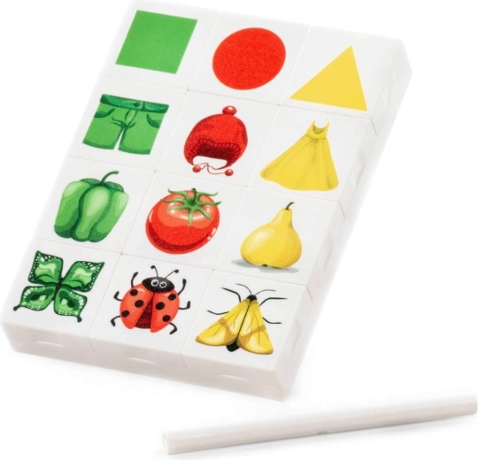 Schiebe-Puzzle und präzises Einsetzen