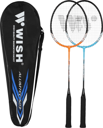 Badminton-Set Wish Alumtec 505K blau