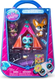 Littlest Pet Shop Pyjamaparty mit 3 Figuren