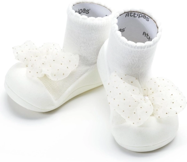 Attipas Schuhchen Royal White, Größe L (21,5)