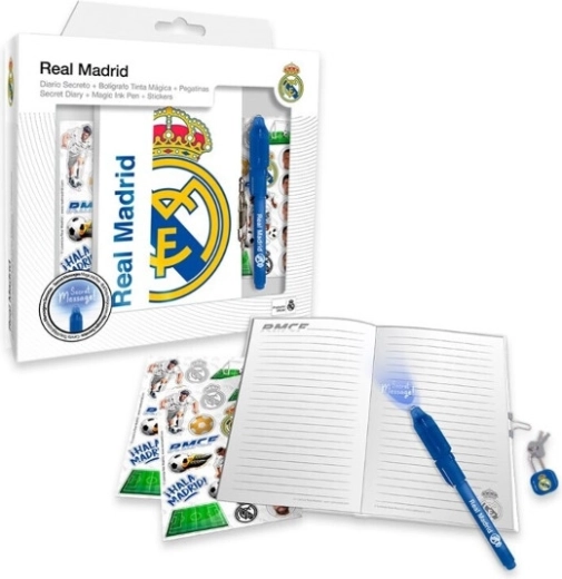 Tagebuch mit magischem Stift Real Madrid