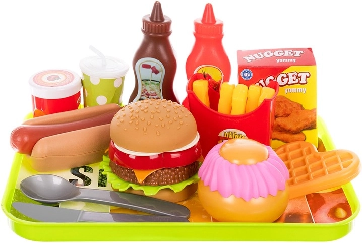 26 Teile für das Fast-Food-Spiel