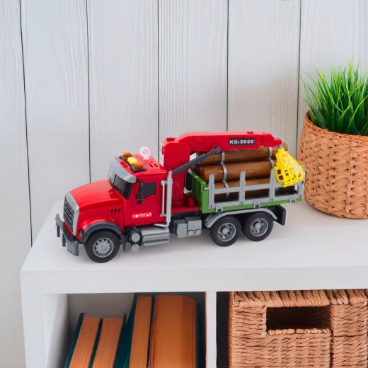 Drehbarer Kran mit mechanischer Greifzange