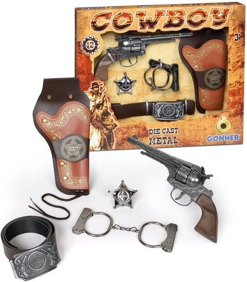 Cowboy-Set Gonher 5 Teile