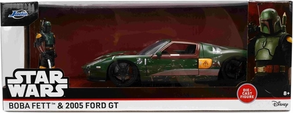 Jada Star Wars Ford GT 2005 im Maßstab 1:24 mit Boba-Fett-Figur