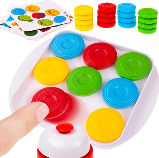 Logikspiel Schnelle Spielchips mit Karten