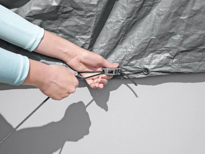 Sichere und feste Befestigung gegen Wind