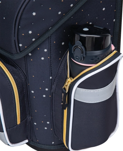 Sichere Details und clevere Taschen