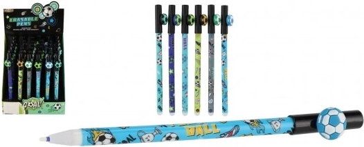 Set von Gelschreibern mit Fußballmotiven
