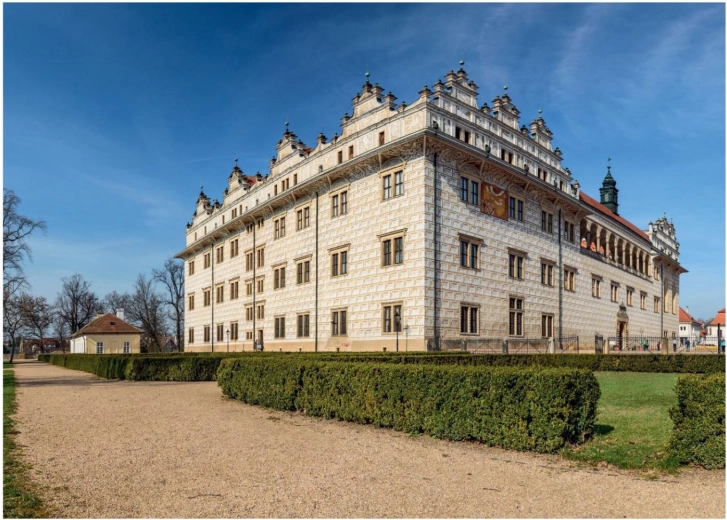 Motiv des historischen Litomyšl