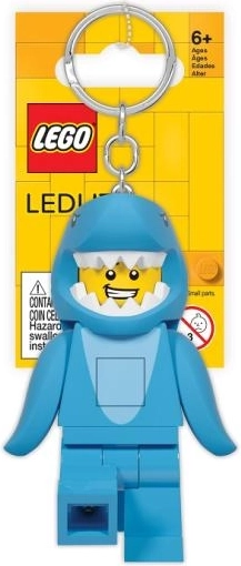 Lego Iconic leuchtender Schlüsselanhänger Hai