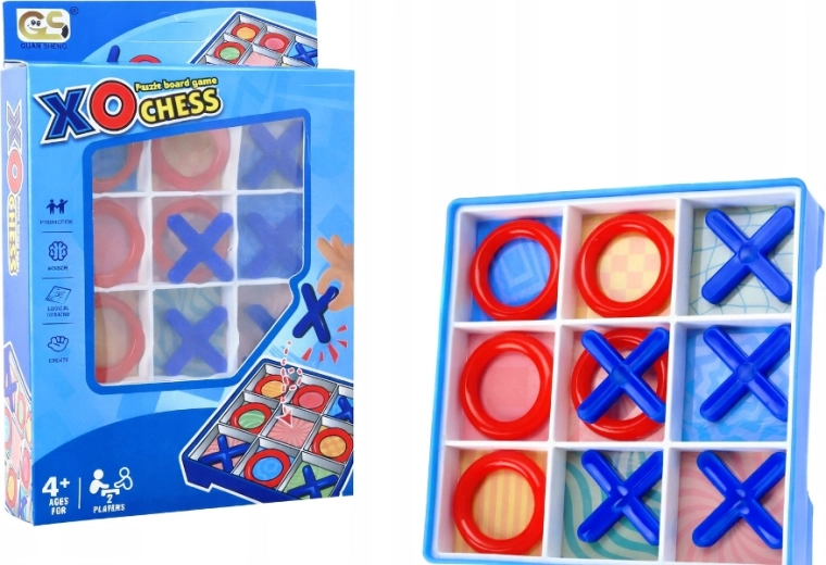 Tic-Tac-Toe im Kästchen